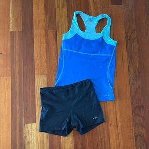 Champion workout outfit